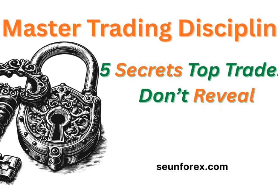 Illustration representing trading discipline, emotional control in trading, and effective risk management for forex and stock traders.