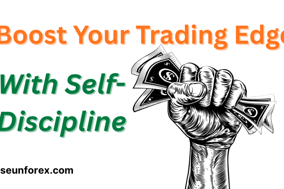 Trader Self-Discipline banner showing professional trader analyzing charts and market trends”