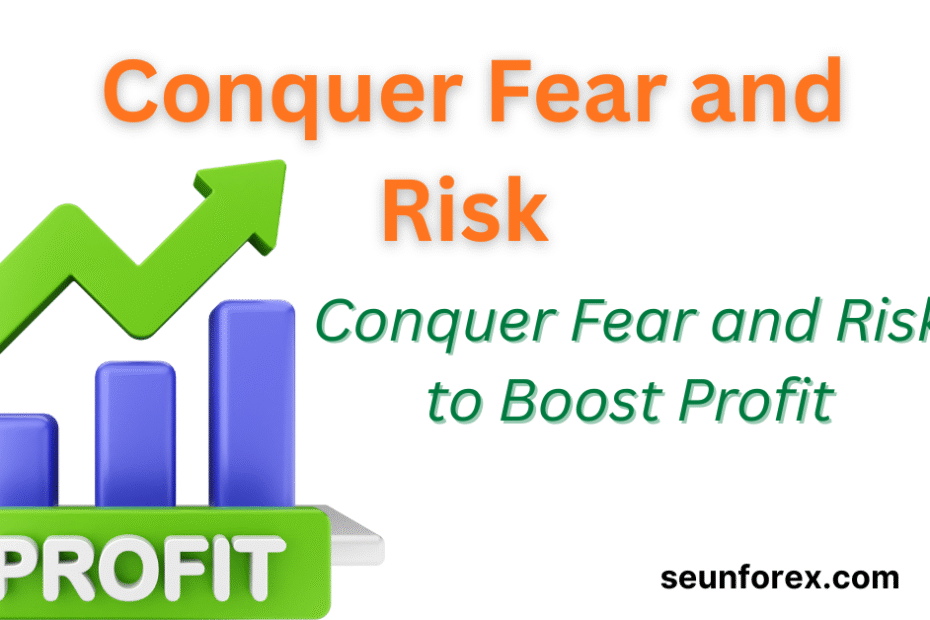 Trader mastering fear and risk through emotional discipline.
